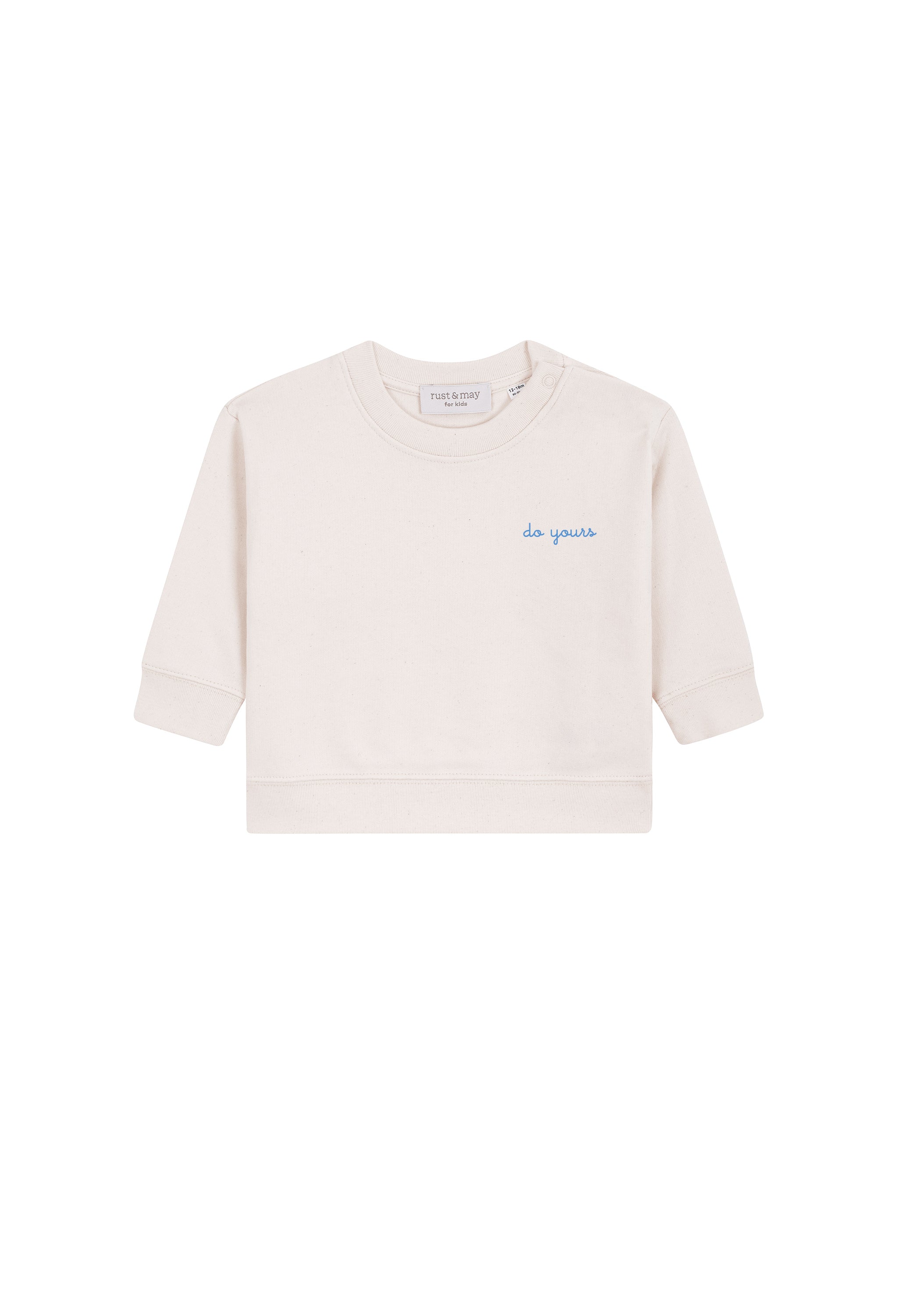 Sweatshirt Básica Bebé (Opção Personalizar)