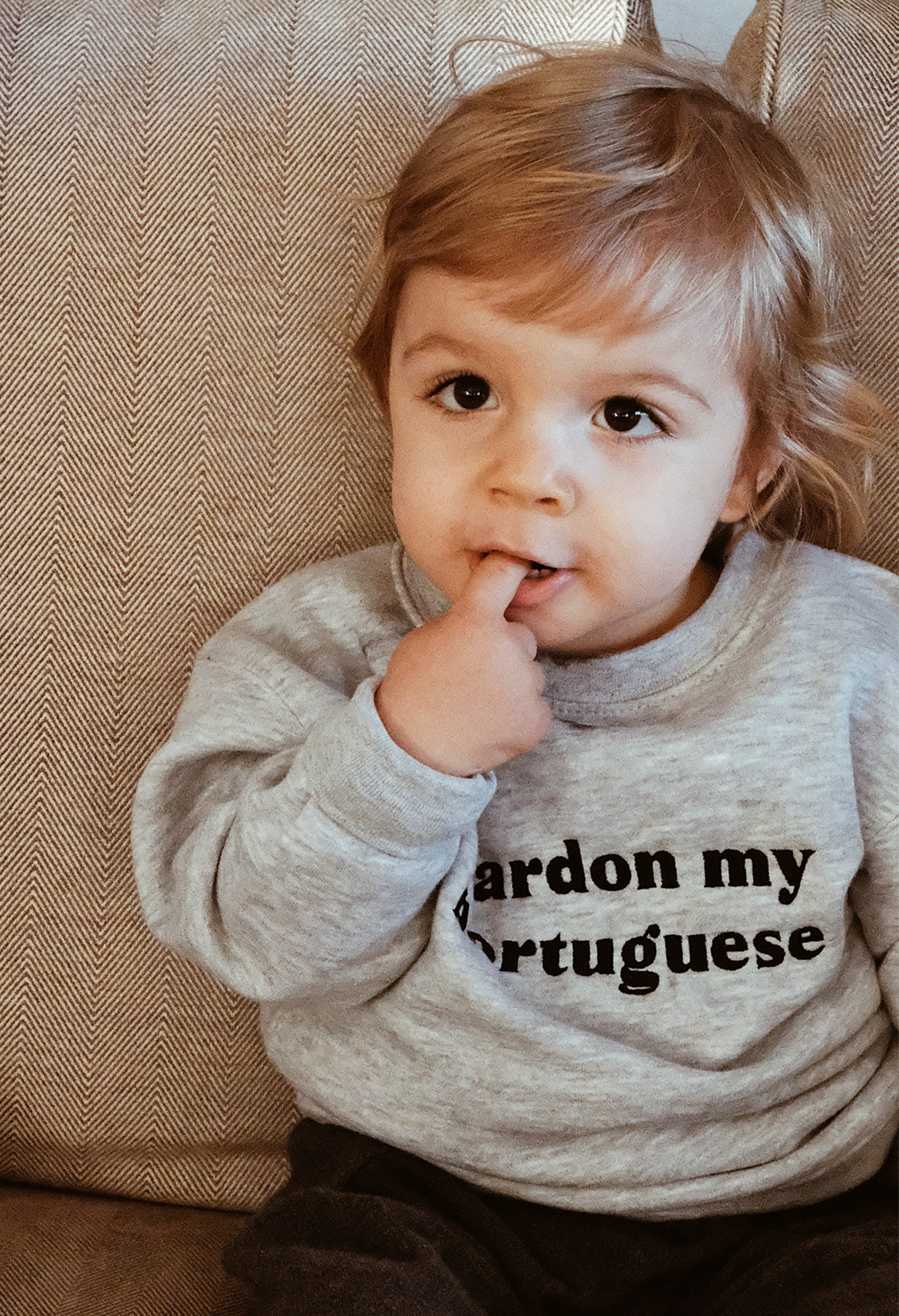 Pardon my Portuguese Sweatshirt (Kids)