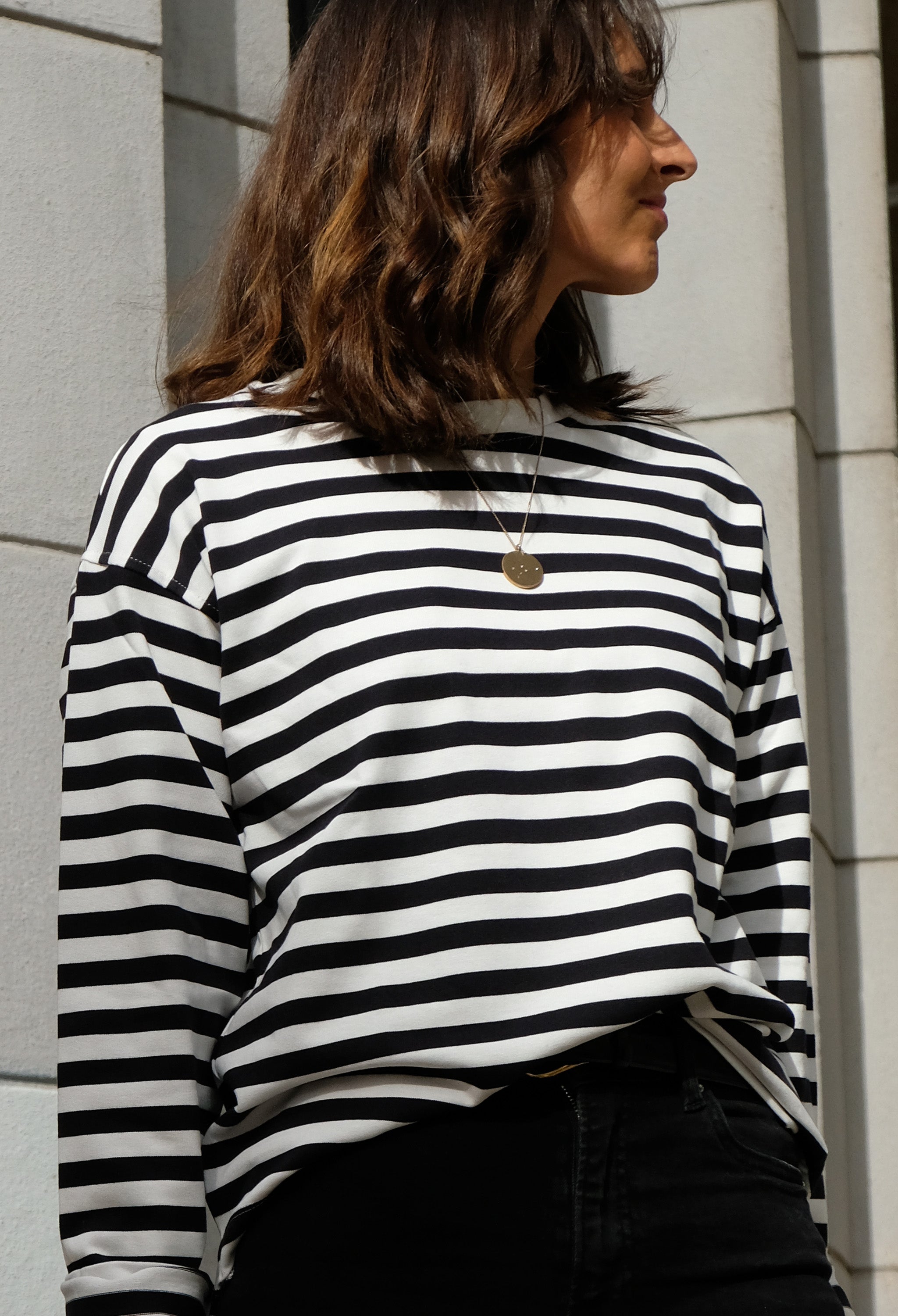 Stripes Longsleeve Black