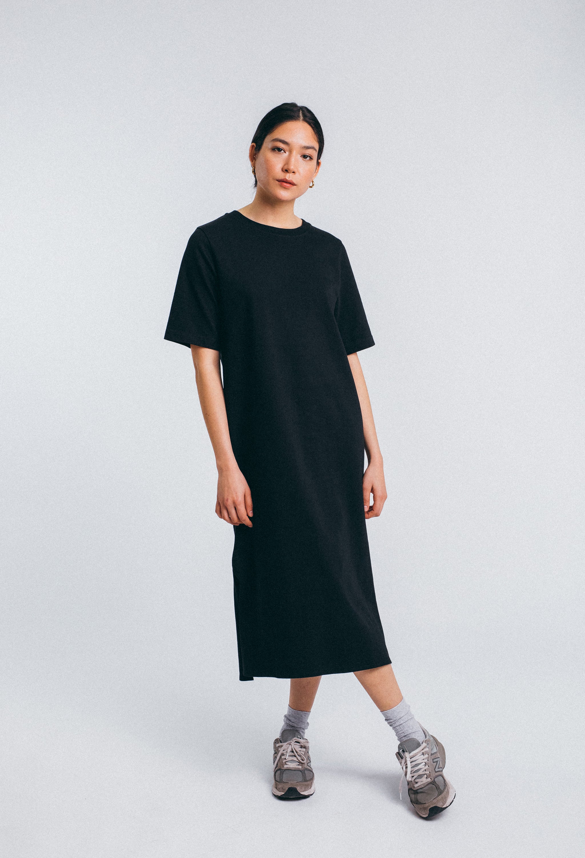 Short Sleeve Dress (Black)