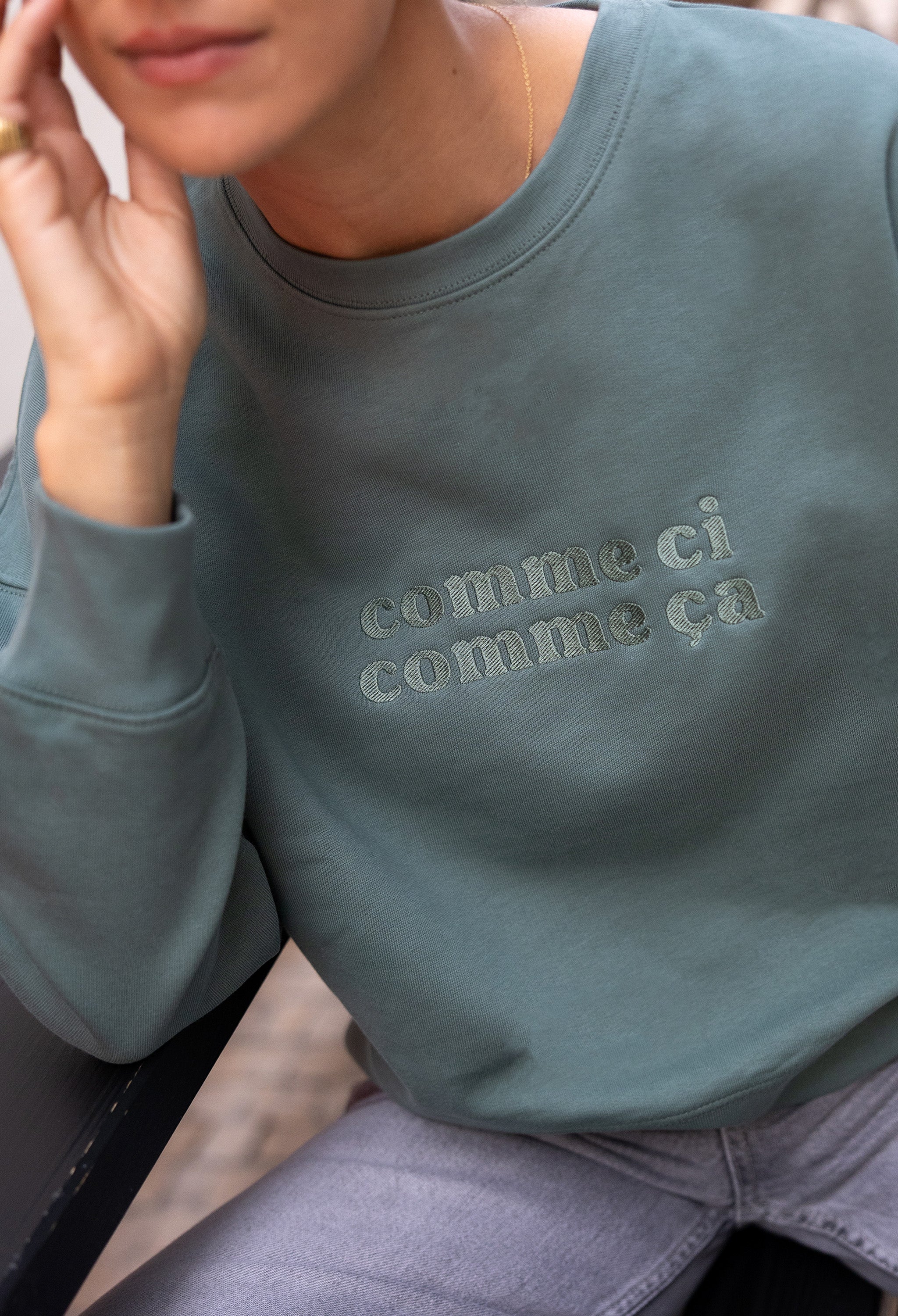 Comme ci comme ca sweatshirt online