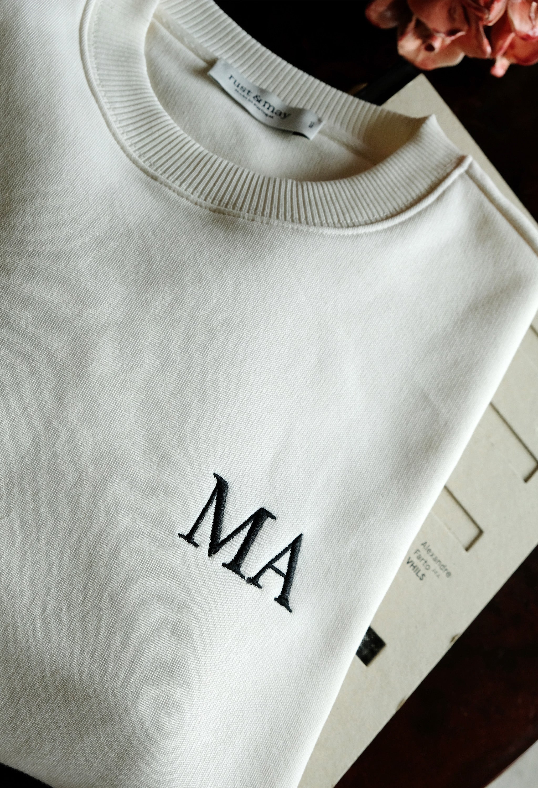 Monogram your Sweatshirt